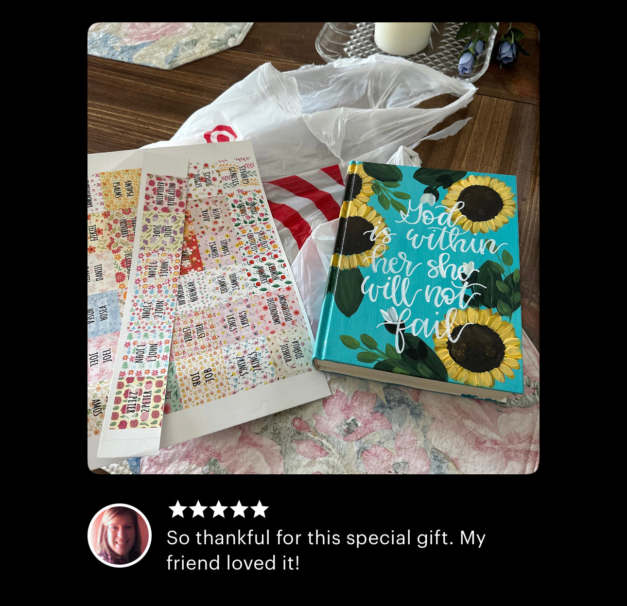 Sunflower Custom Painted Bible, Personalized Bible, Hand Painted Holy Book, Unique Religious Gift, Custom Bible Cover