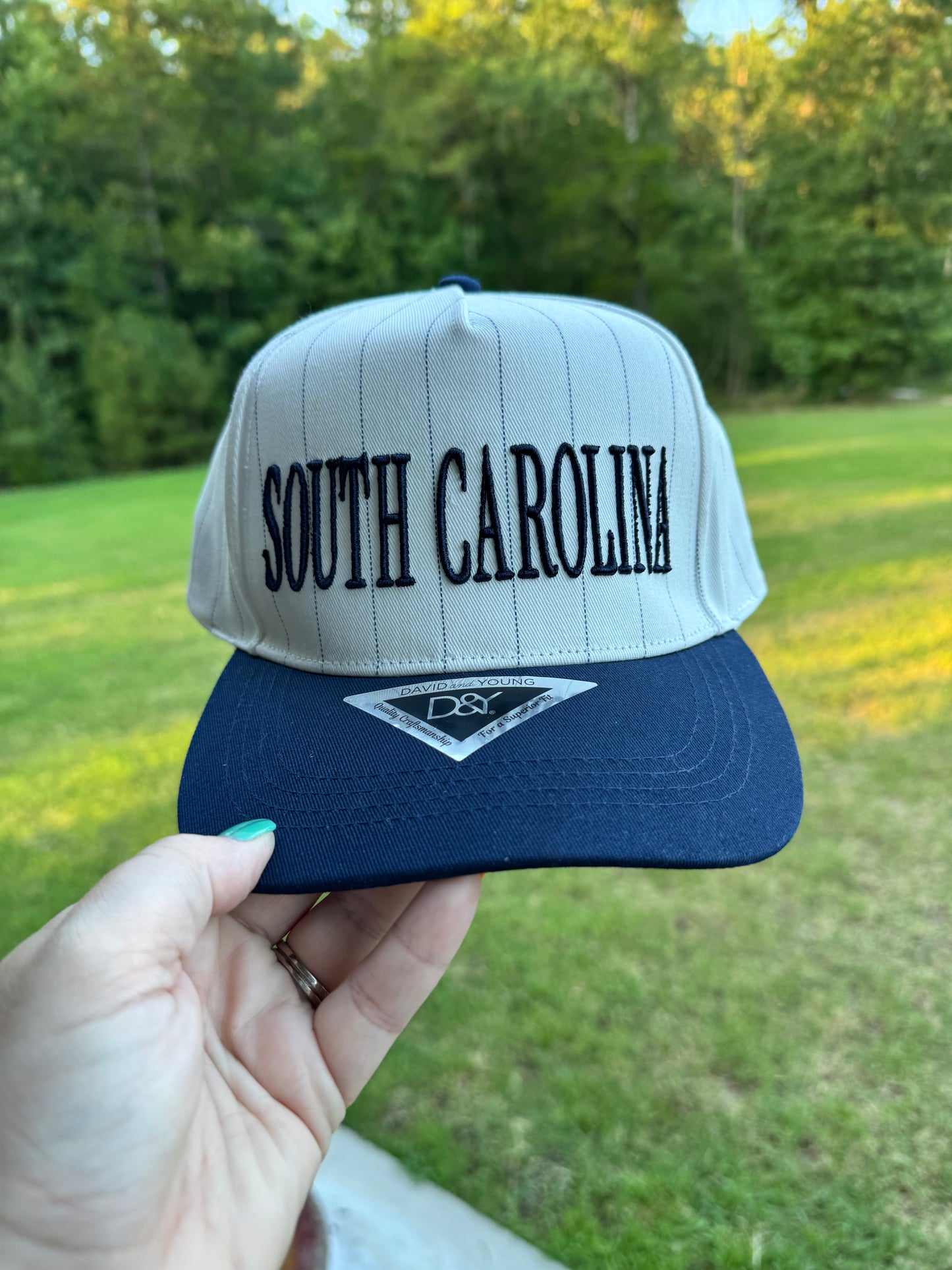 SC State Dixie pinstripe hat