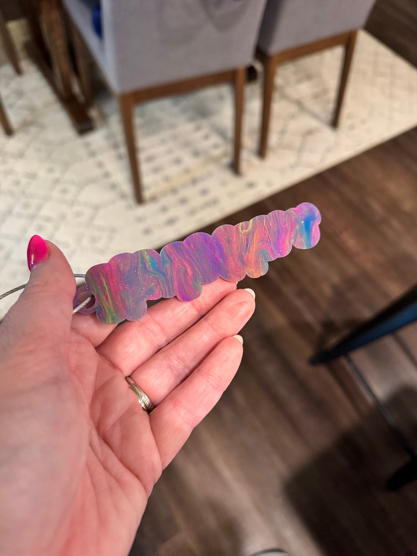 Custom Name Acrylic Keychain