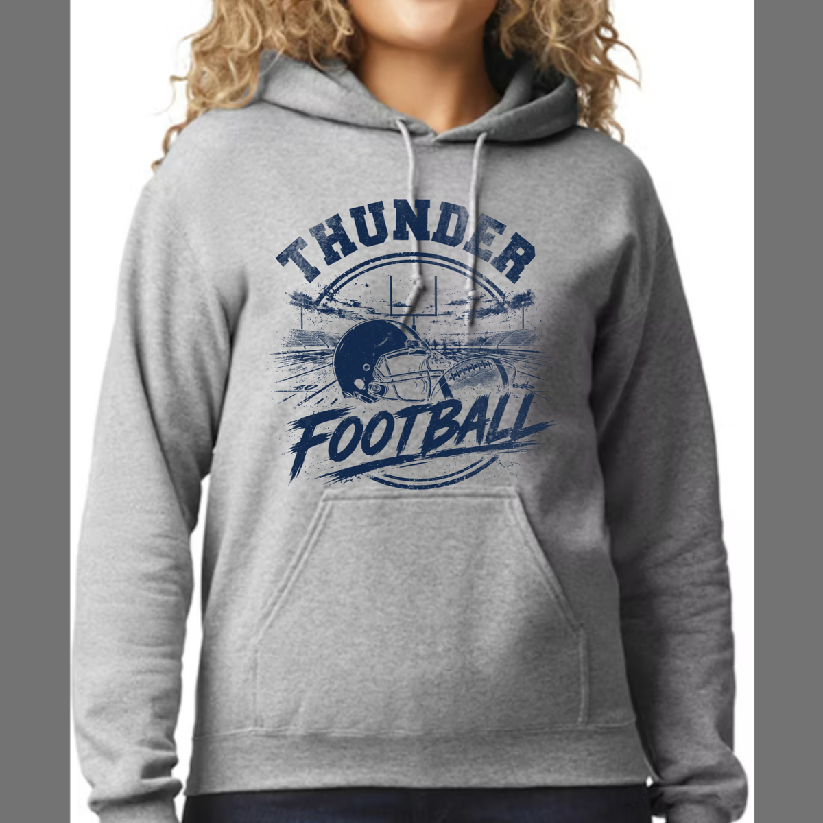 Carolina Thunder Football Hoodie