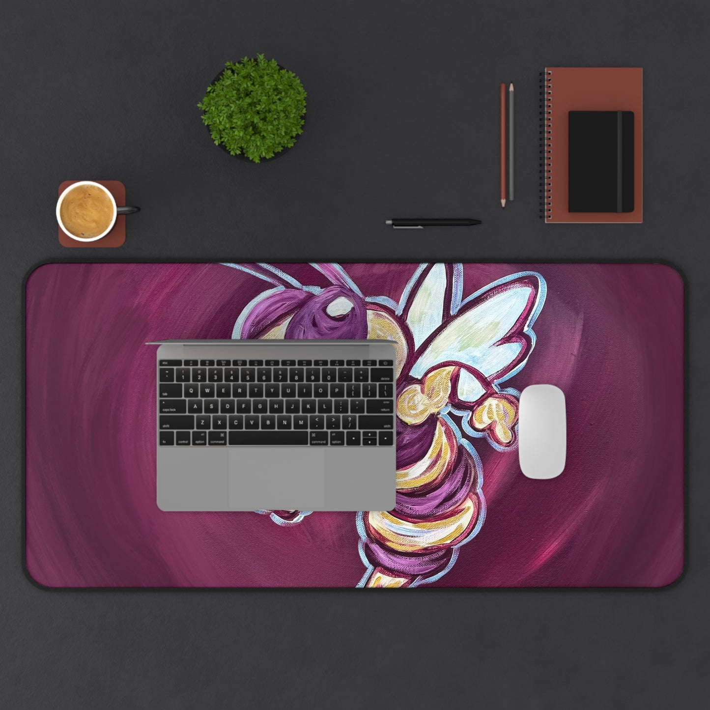 Yellow Jacket Desk Mat