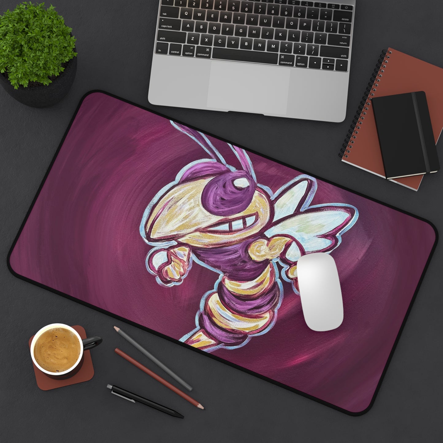 Yellow Jacket Desk Mat