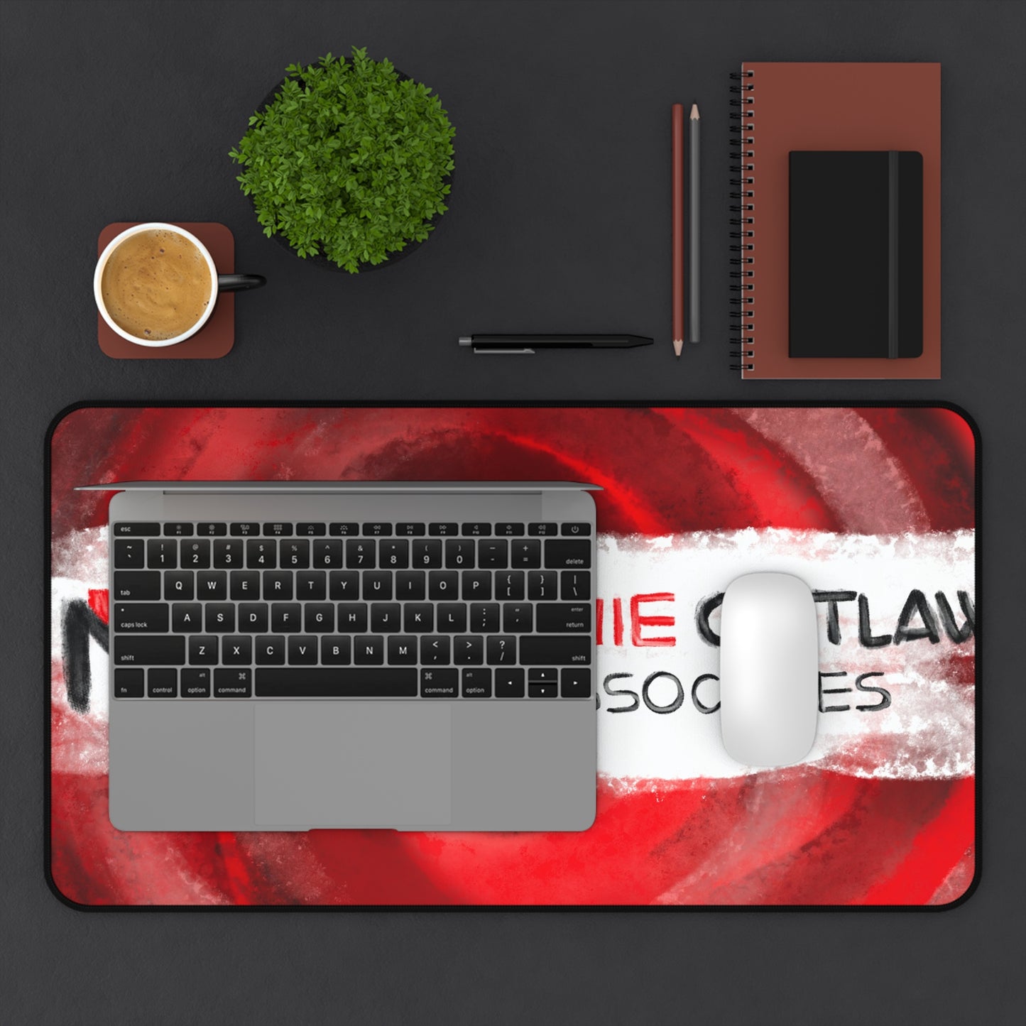 Custom outlaw Desk Mat