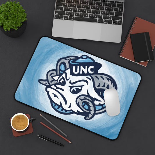 UNC digital painting  Logo Desk Mat