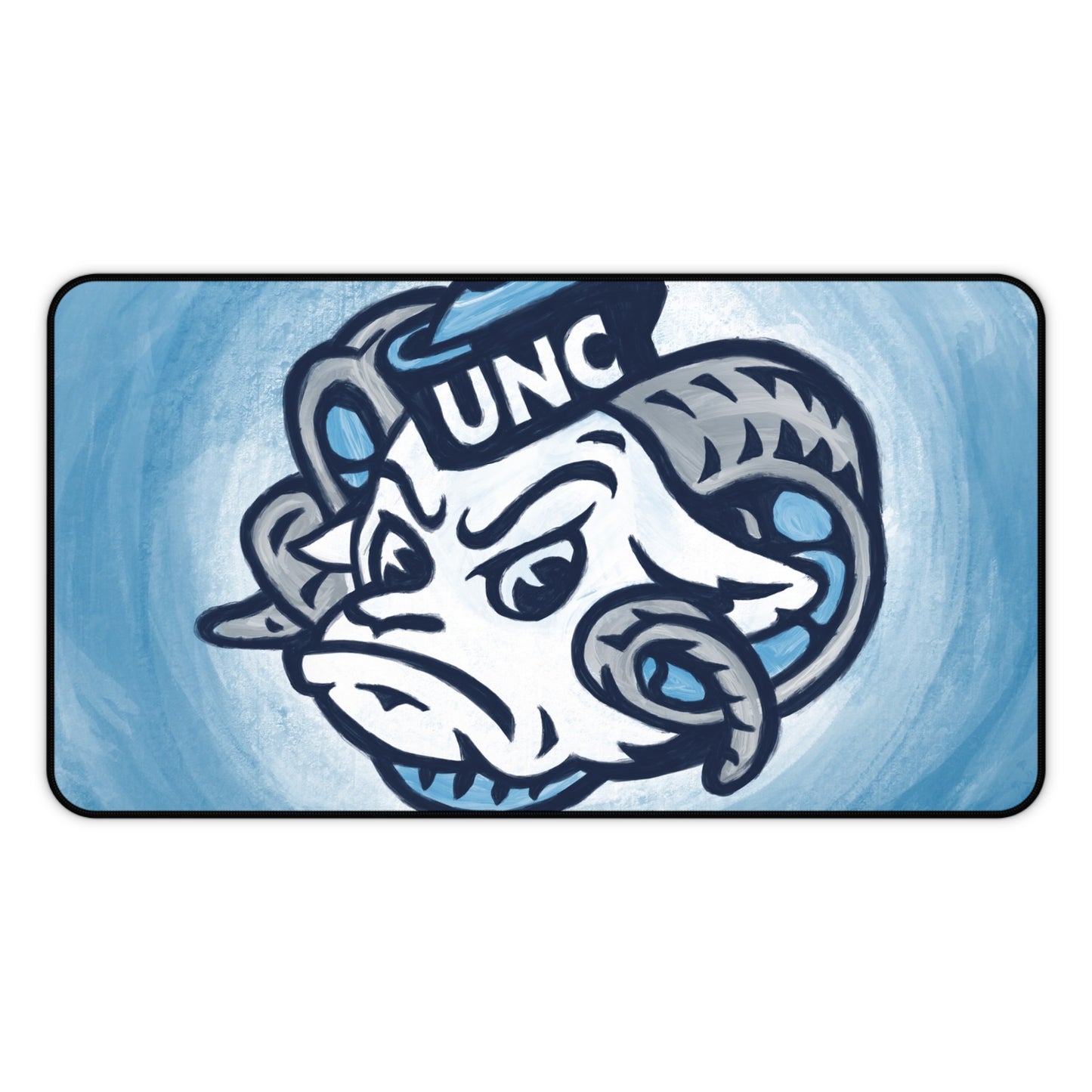 UNC digital painting  Logo Desk Mat