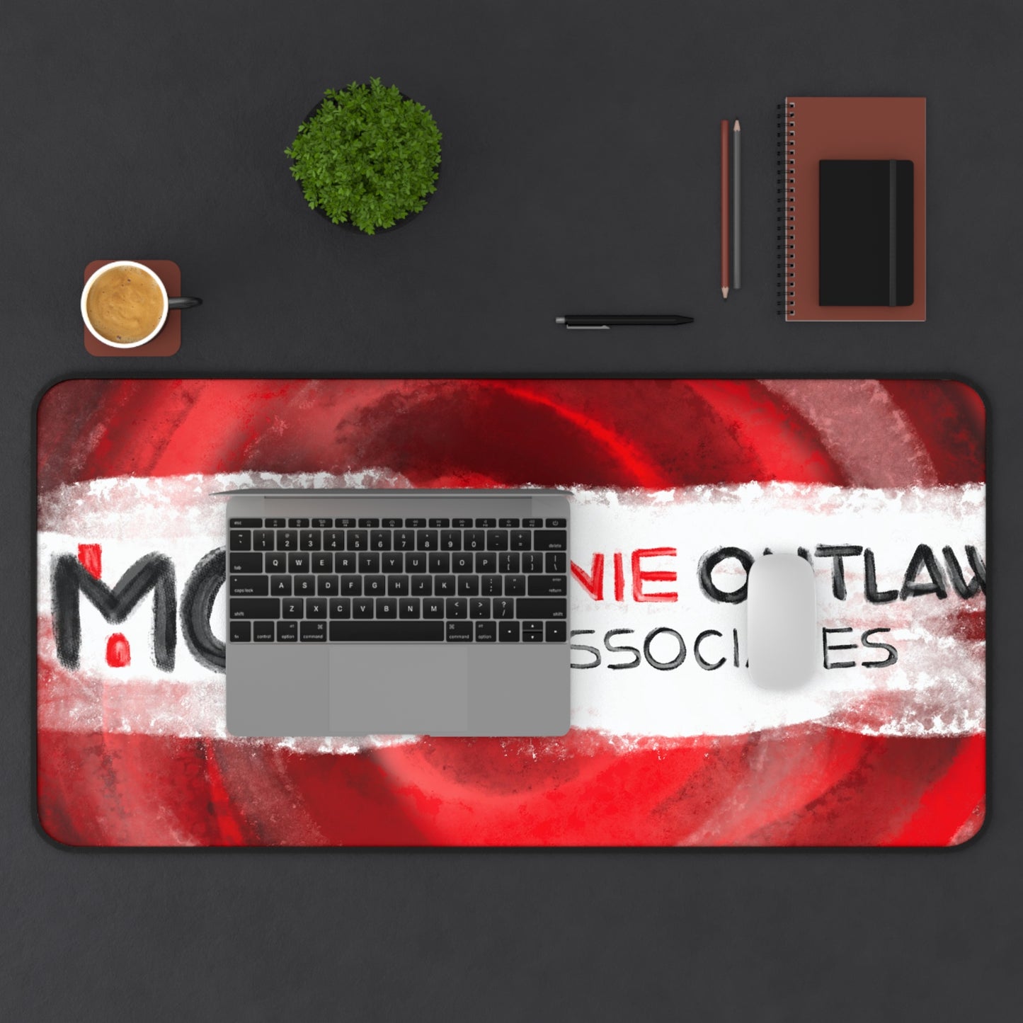 Custom outlaw Desk Mat
