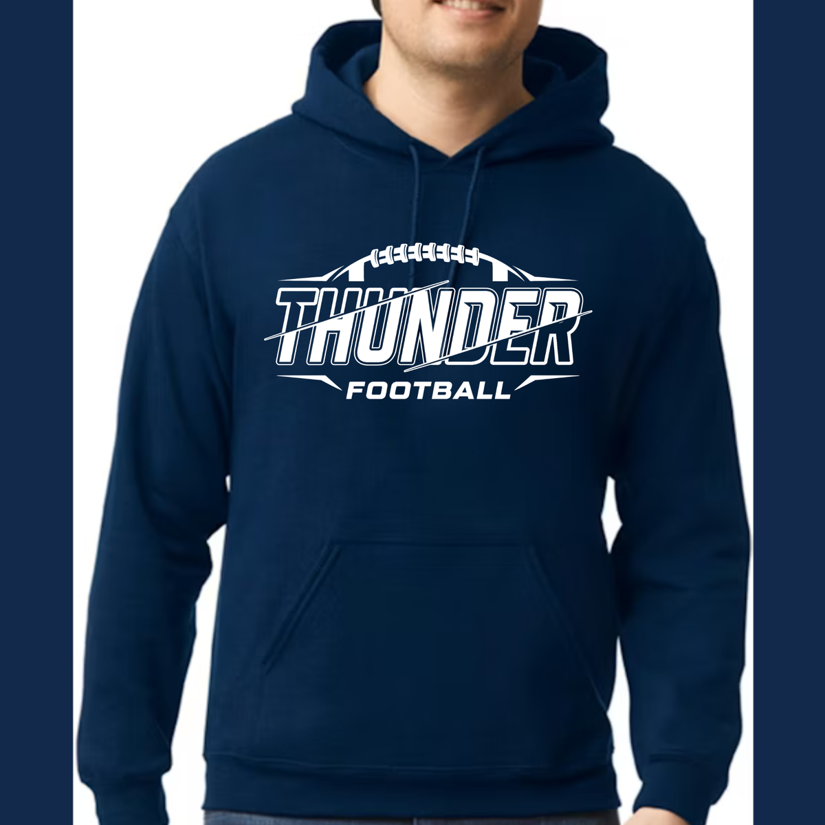 Carolina Thunder Football Hoodie