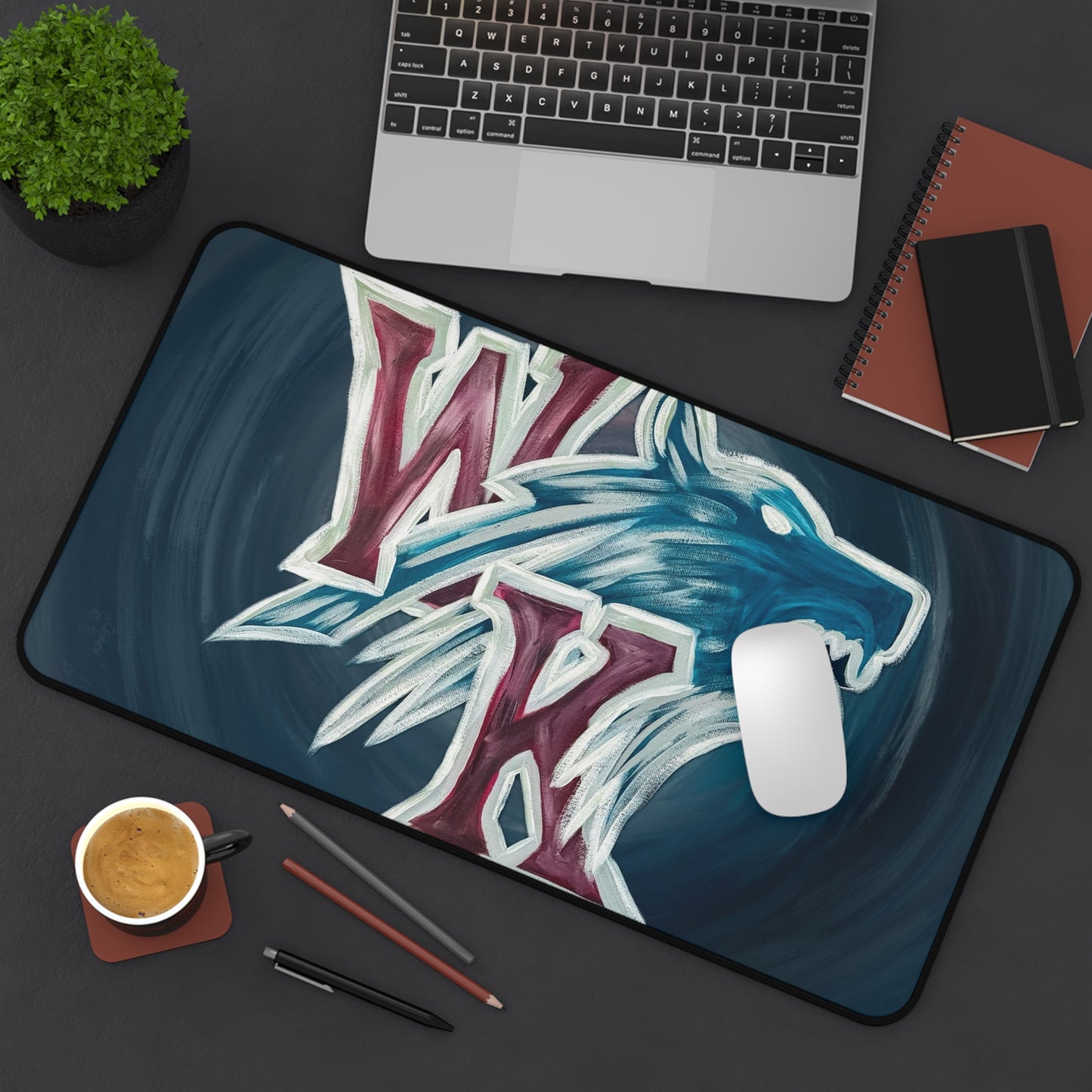 White Knoll Desk Mat