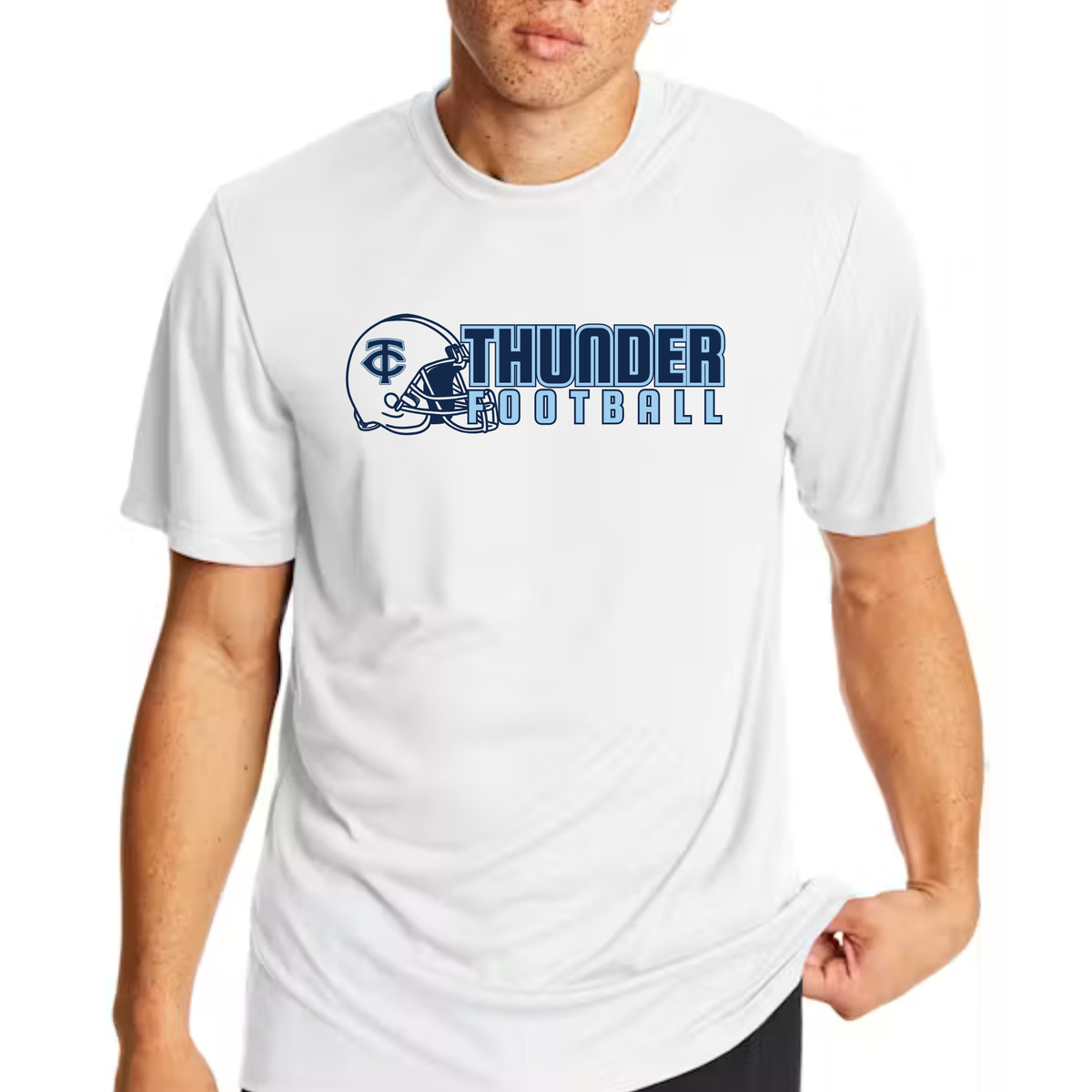 Thunder Football Short Sleeve Tshirt Options