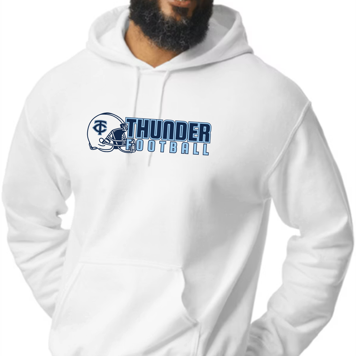 Carolina Thunder Football Hoodie