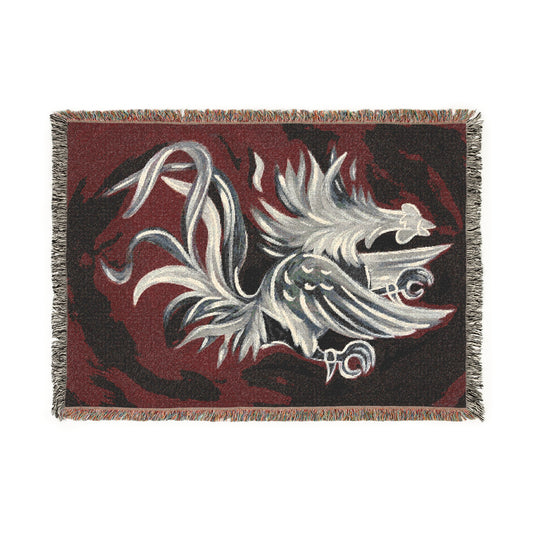 Gamecock Woven Blanket