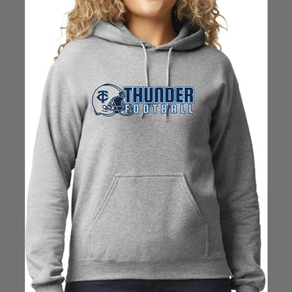 Carolina Thunder Football Hoodie