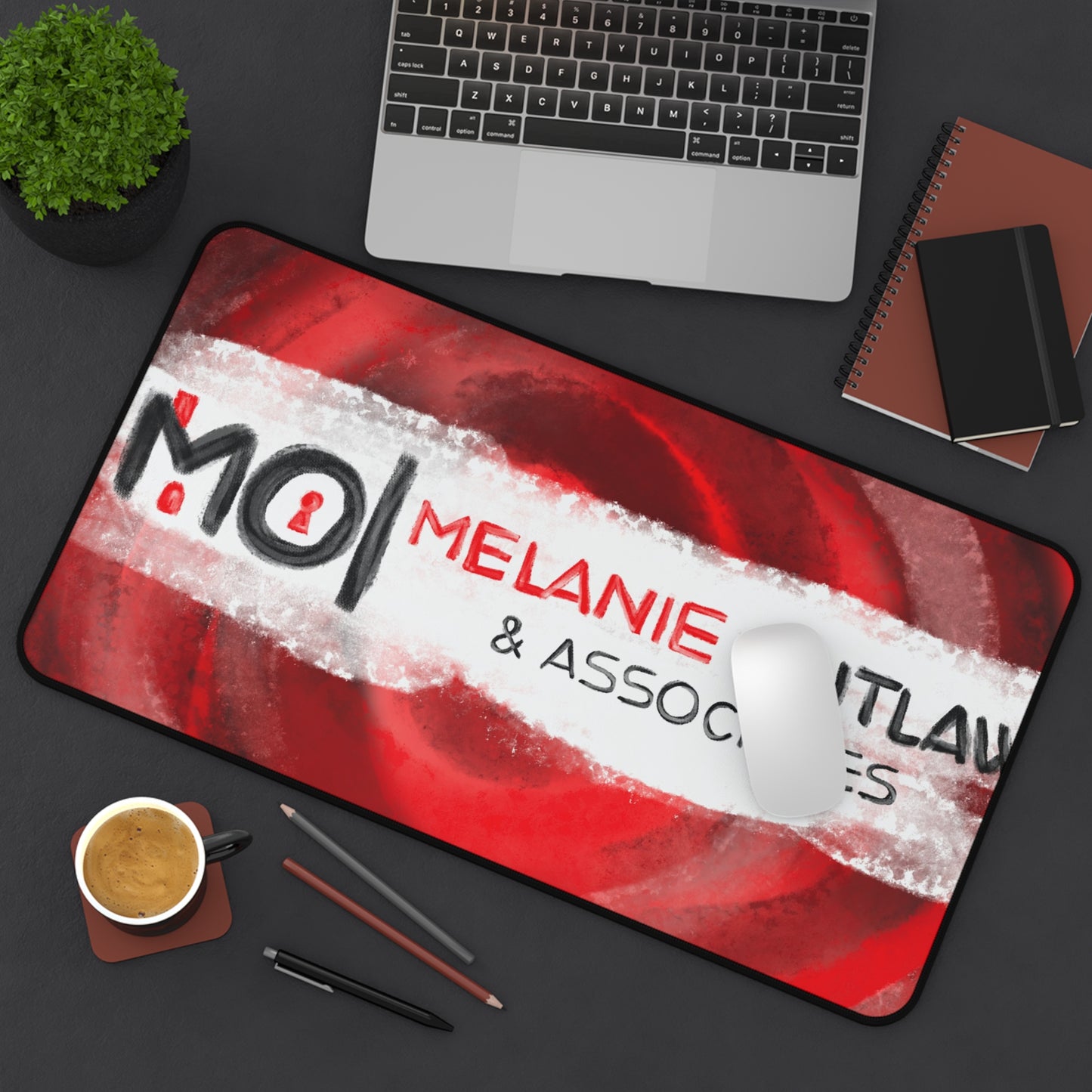 Custom outlaw Desk Mat