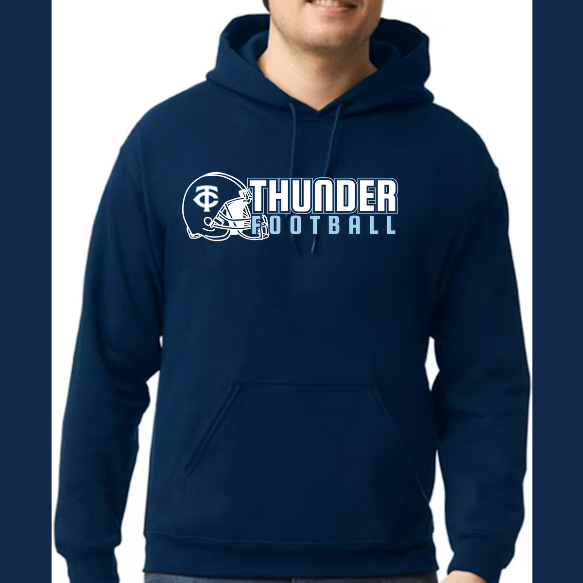 Carolina Thunder Football Hoodie