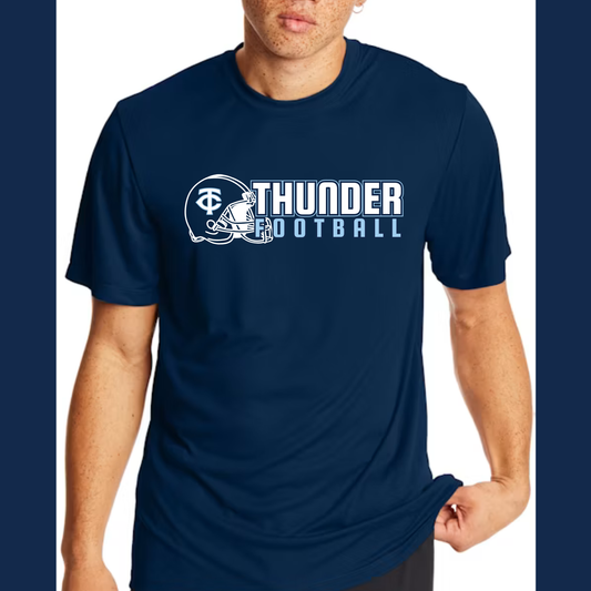 Thunder Football Short Sleeve Tshirt Options
