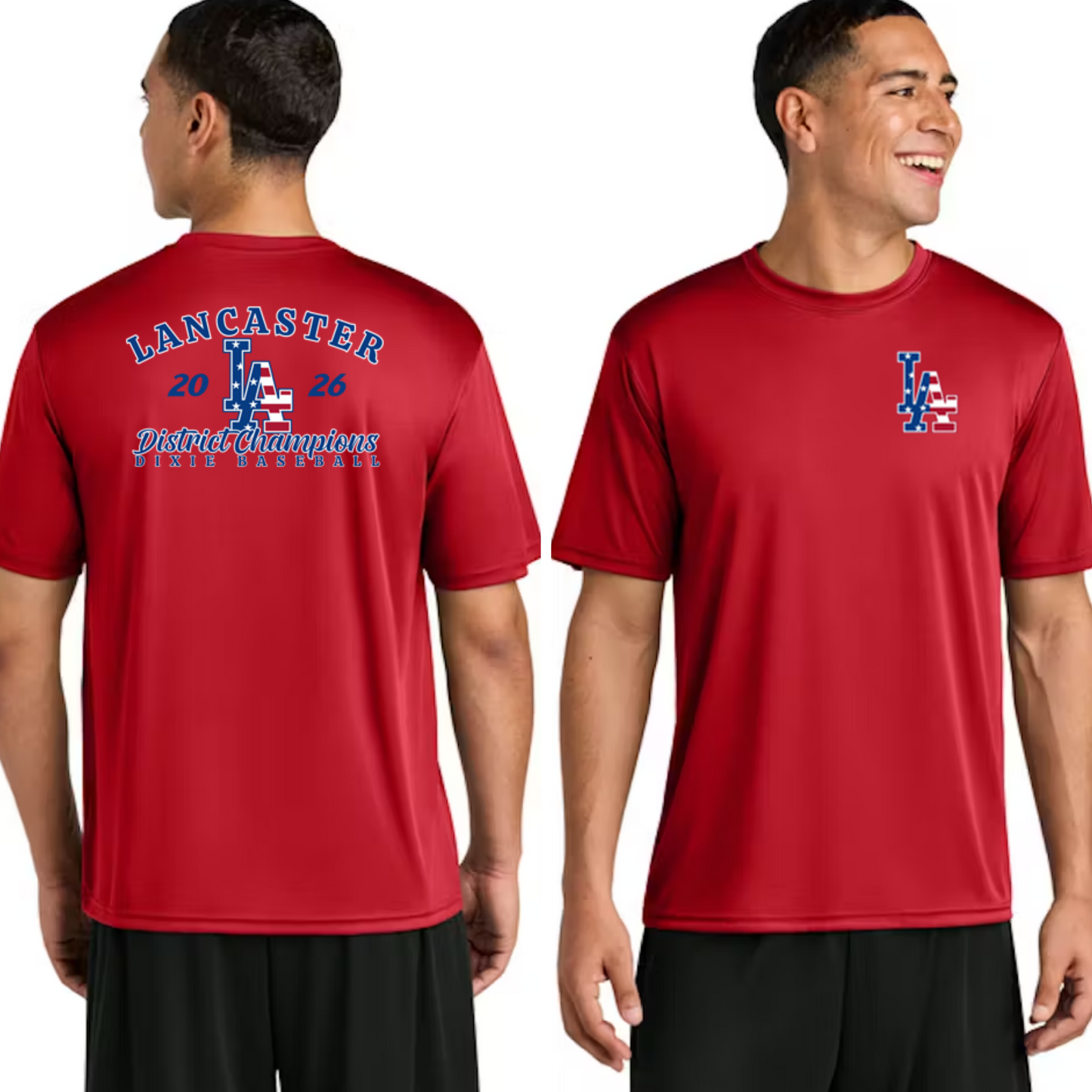 2026 DIXIE District Champions Full Back T-Shirt
