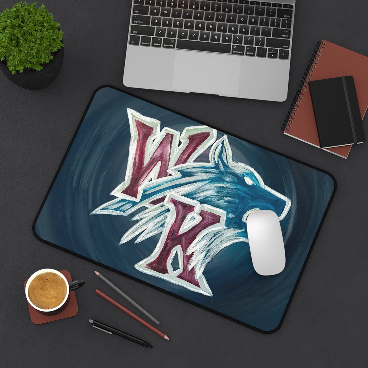White Knoll Desk Mat