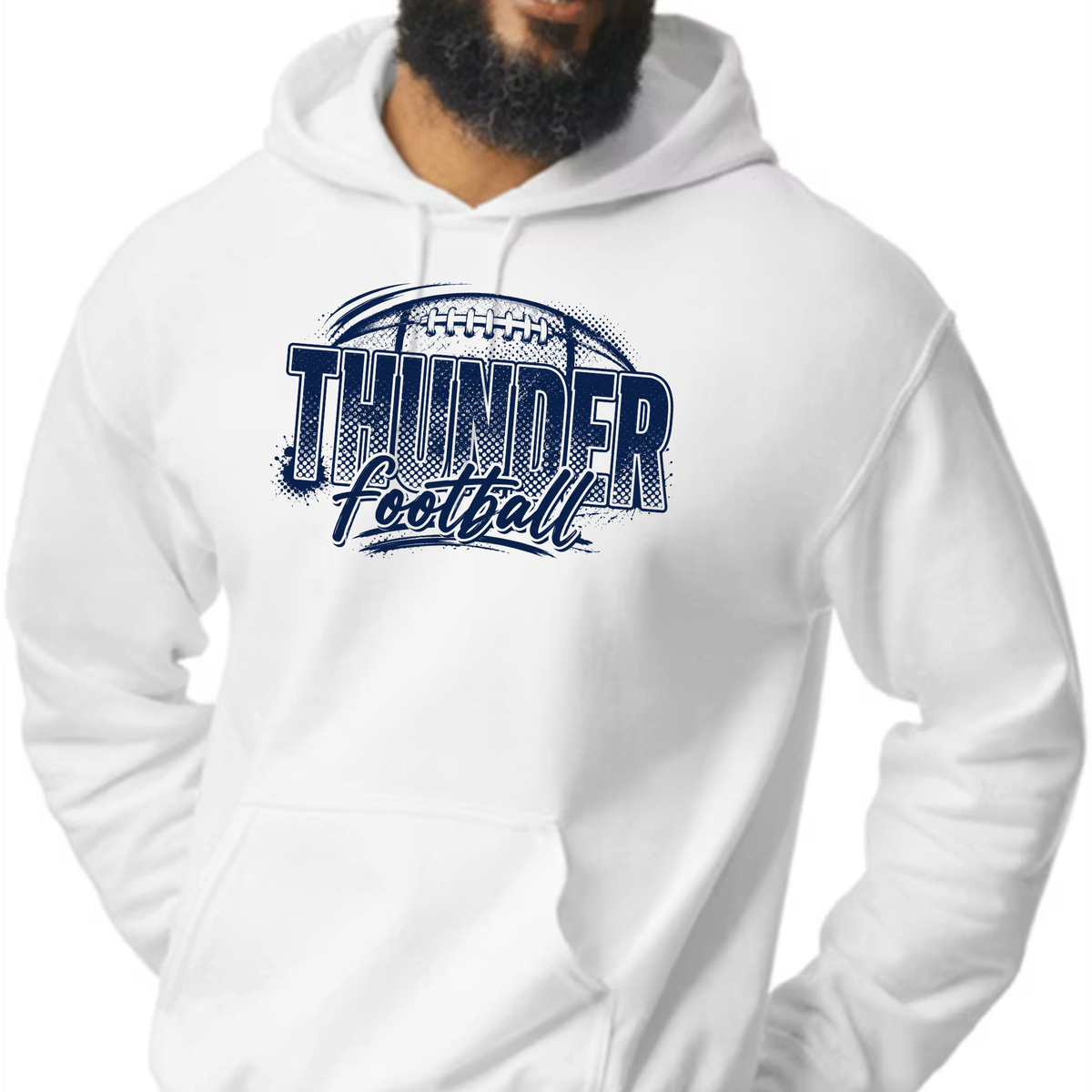 Carolina Thunder Football Hoodie