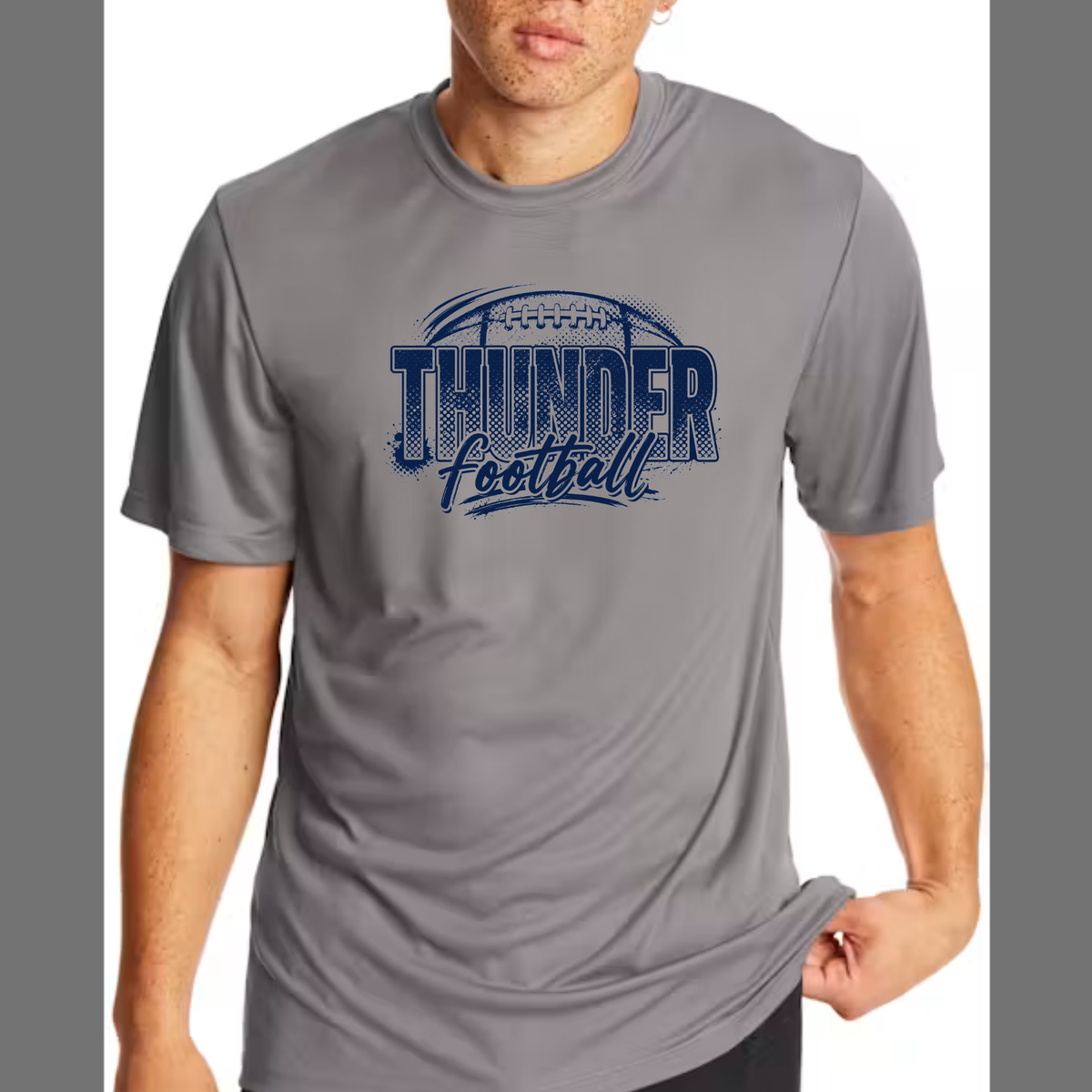 Thunder Football Short Sleeve Tshirt Options