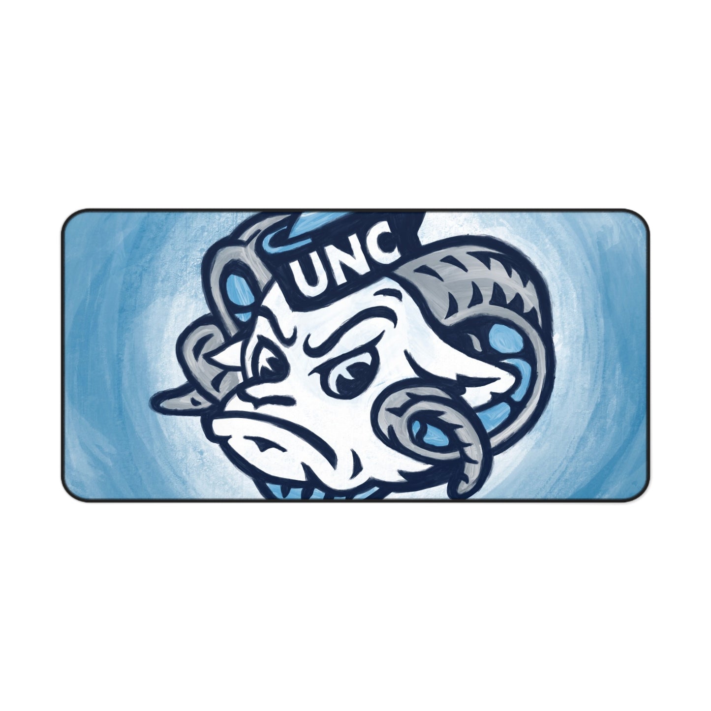 UNC digital painting  Logo Desk Mat