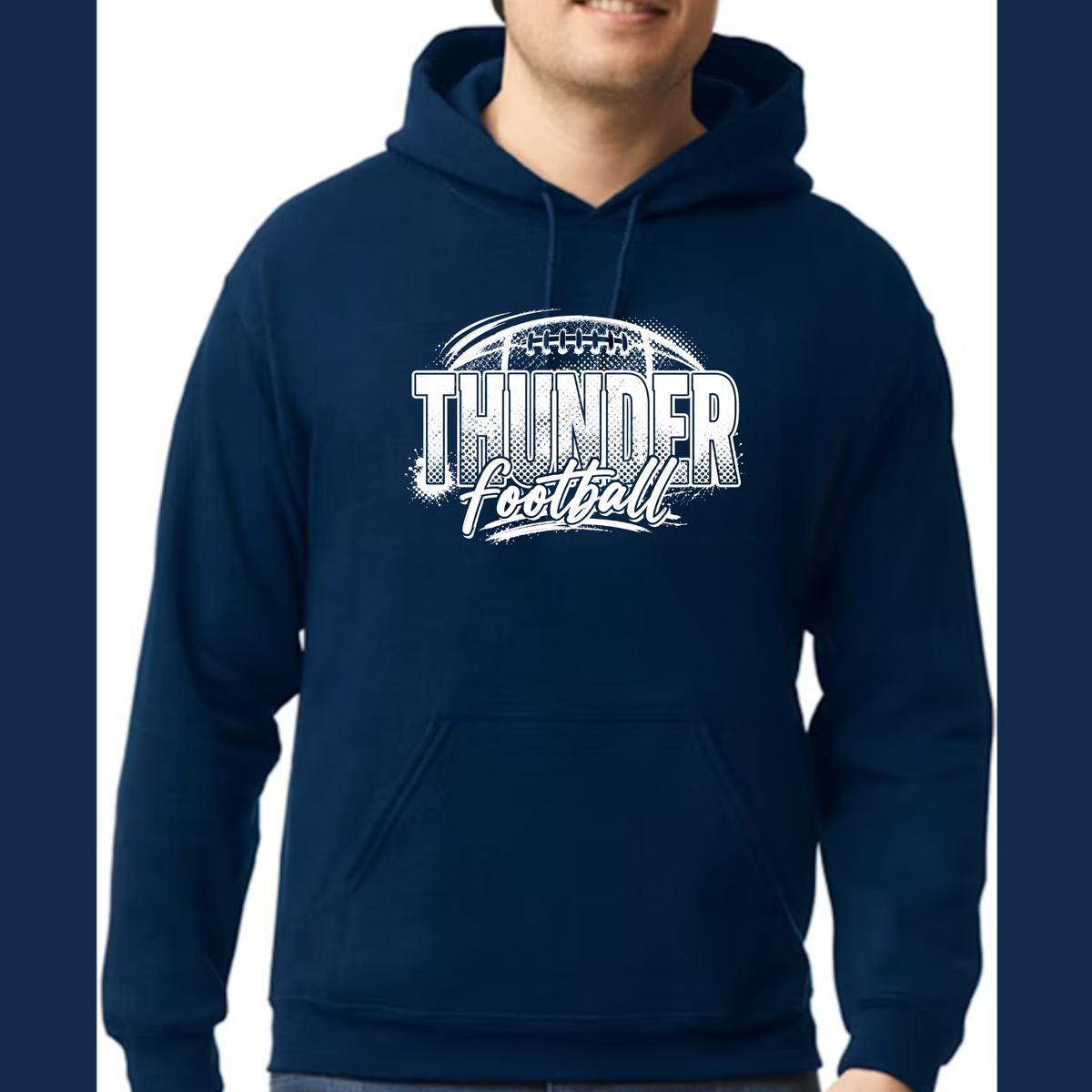 Carolina Thunder Football Hoodie