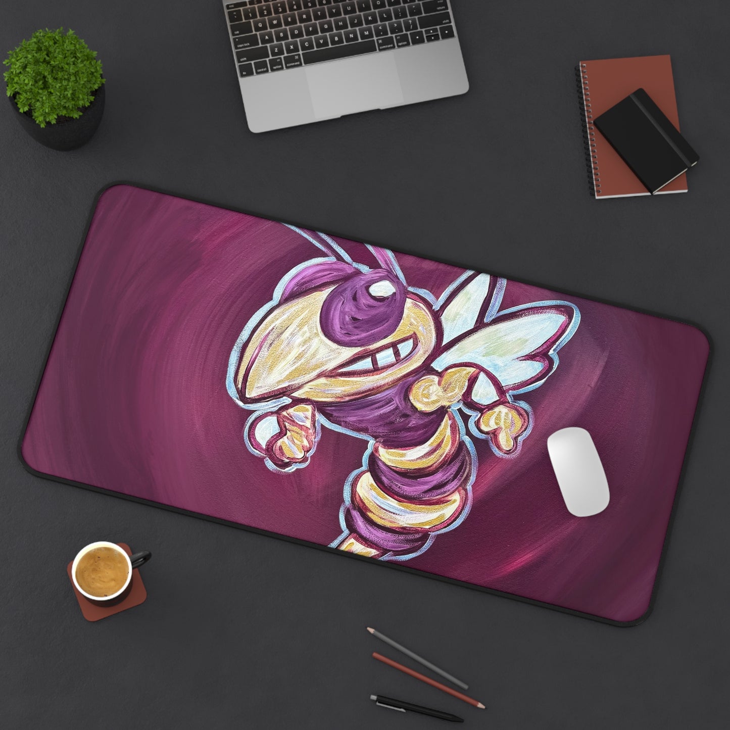 Yellow Jacket Desk Mat