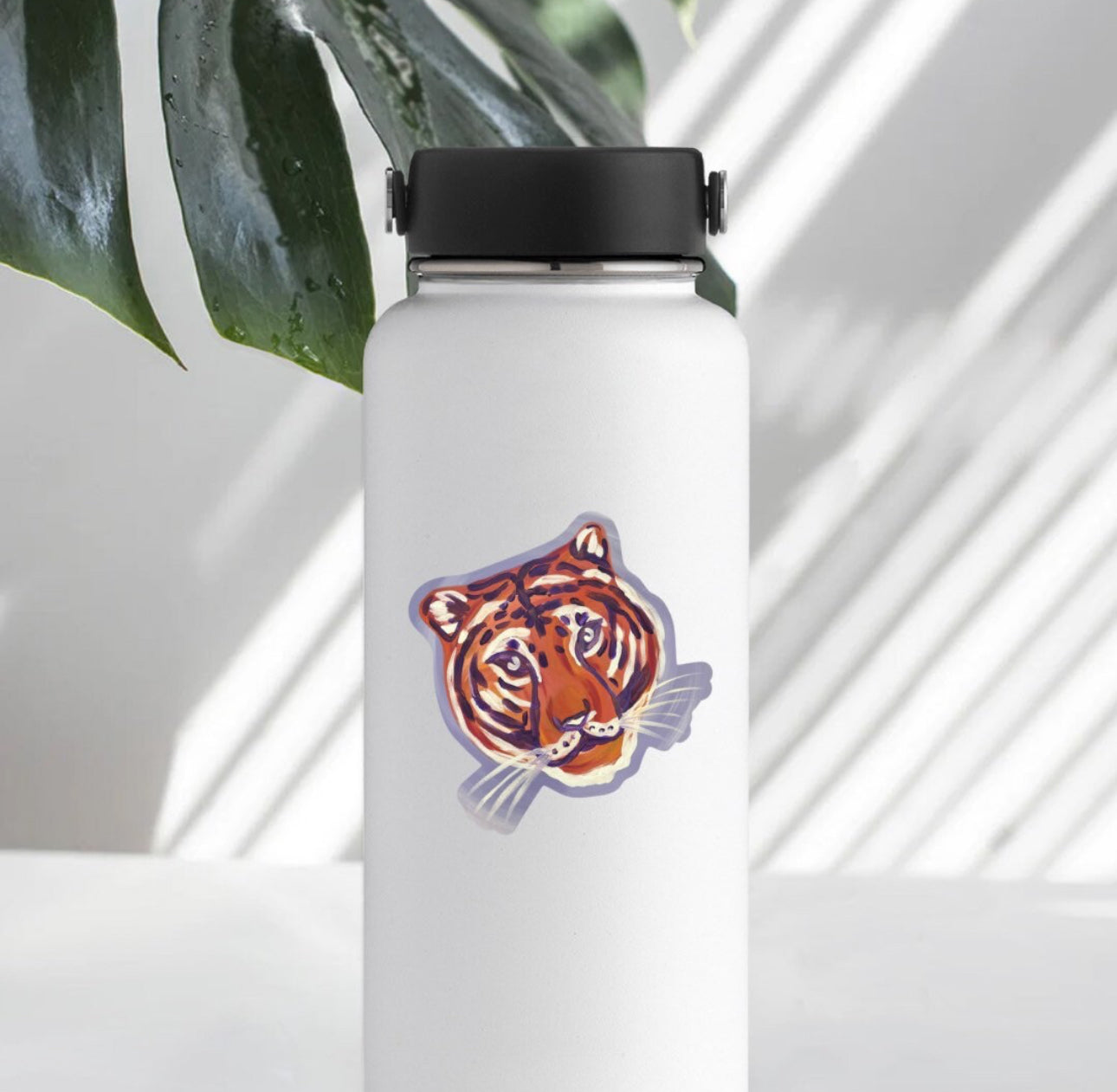 Clemson University Waterproof Sticker, College Decal, Laptop Sticker, Car Decal, Clemson Tigers Fan Gift