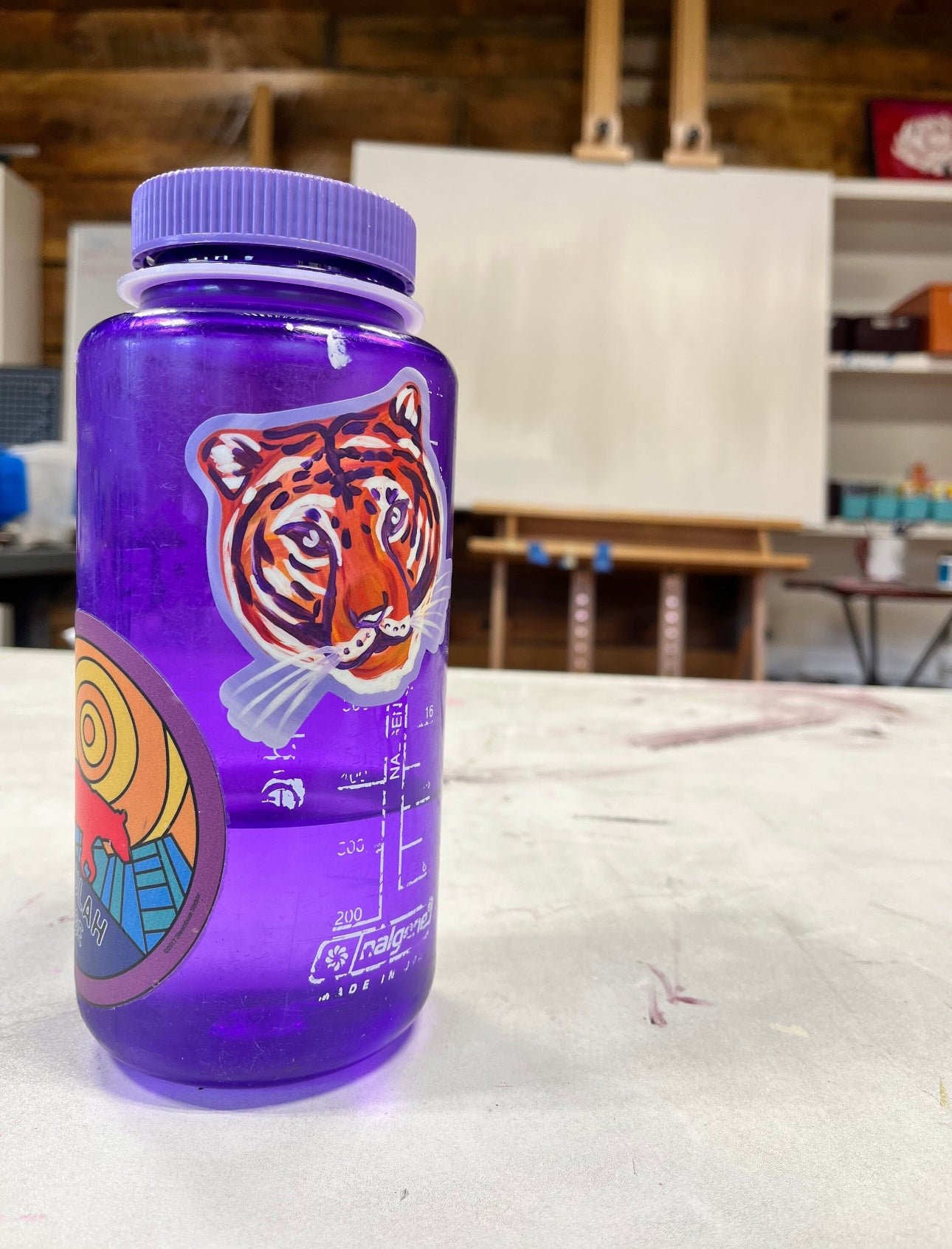 Clemson University Waterproof Sticker, College Decal, Laptop Sticker, Car Decal, Clemson Tigers Fan Gift