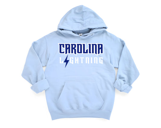 Carolina Blue Hoodie Lightning