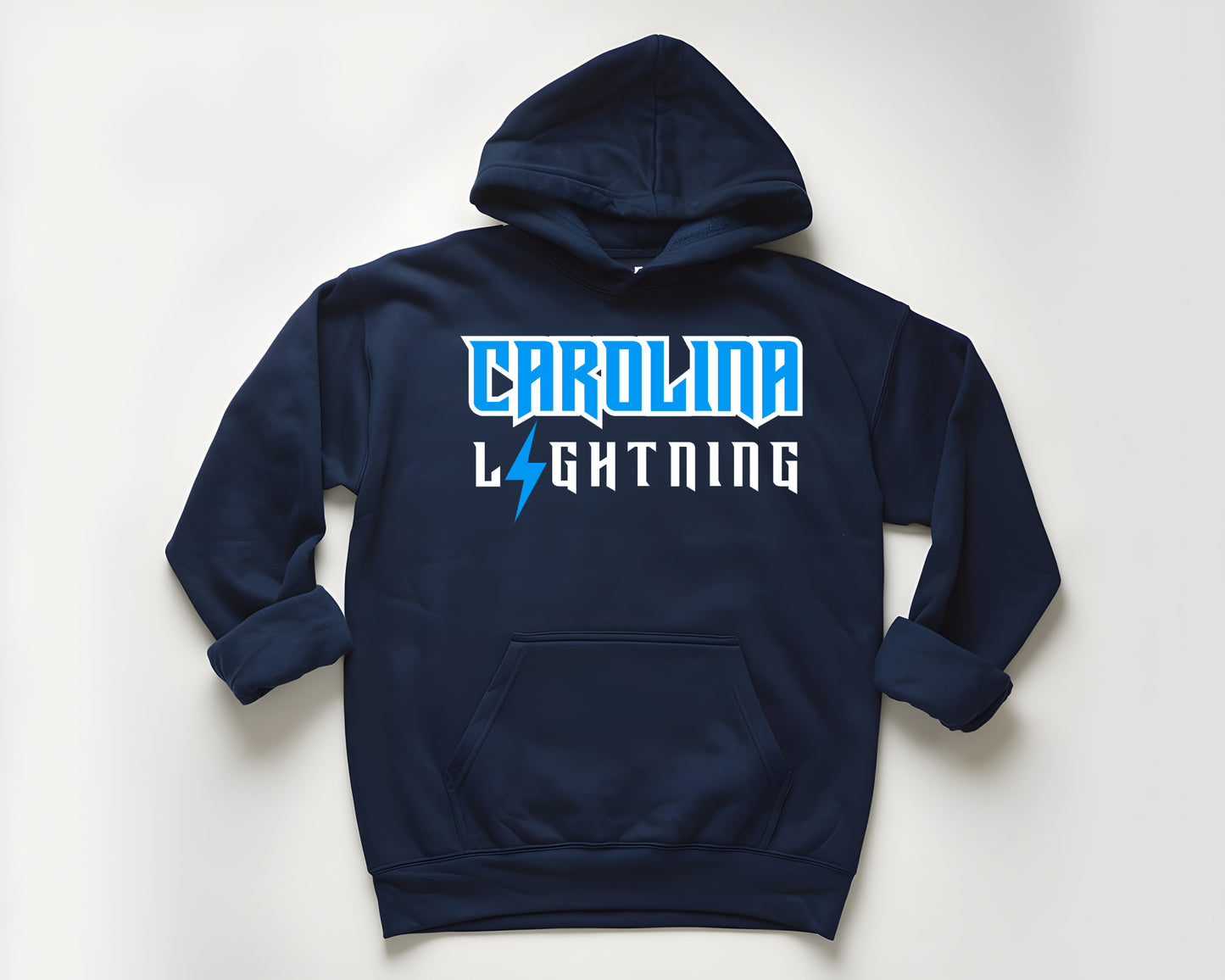Navy Hoodie Lightning