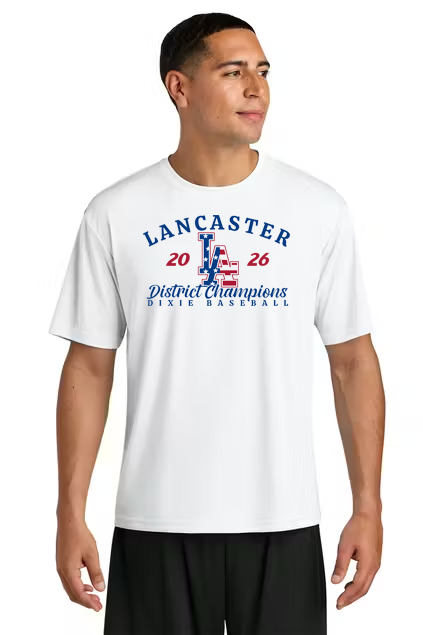 2026 DIXIE District Champions Front Only T-Shirt