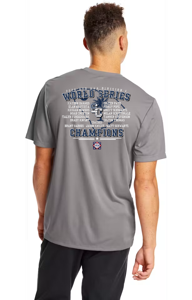 2026 DIXIE AAA WORLD Champions Pocket T-Shirt