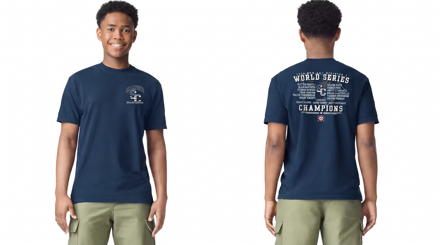 2026 DIXIE AAA WORLD Champions Pocket T-Shirt