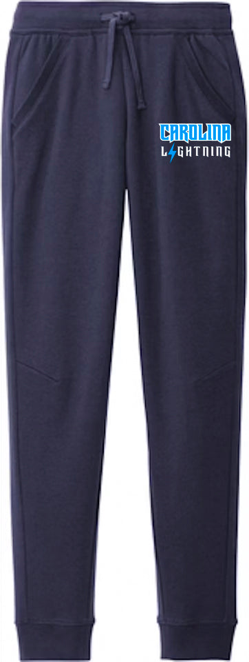 Navy Jogger Sweatpants Lightning